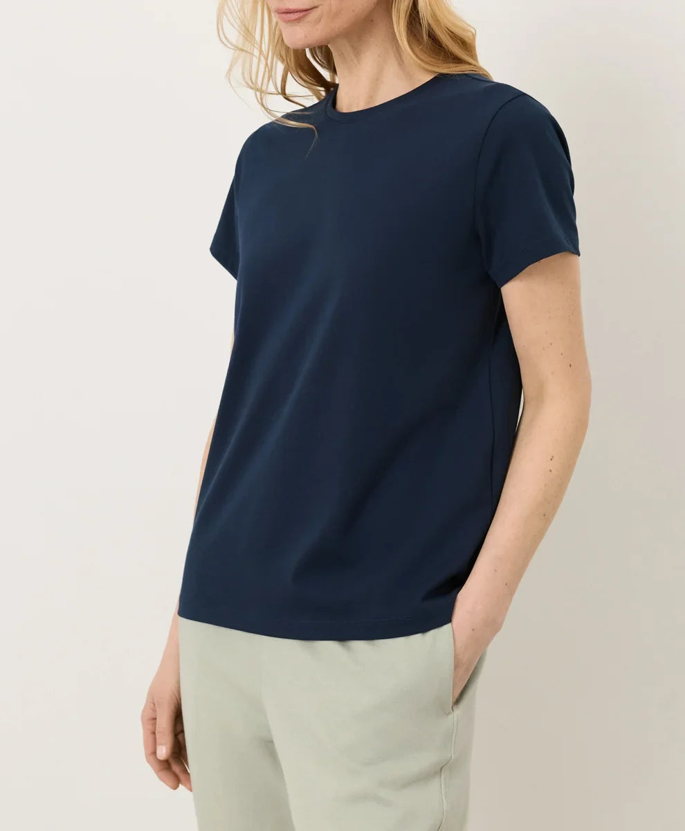 luxe essential crewneck tee