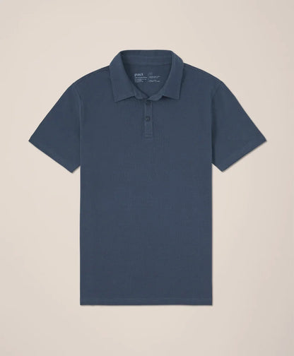 luxe essential slim polo