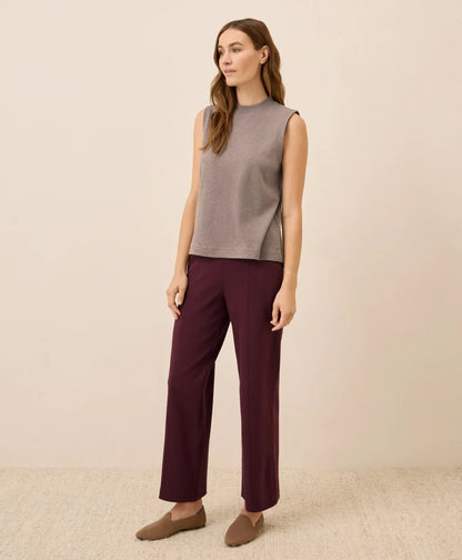 clearance airplane pintuck wide leg pant