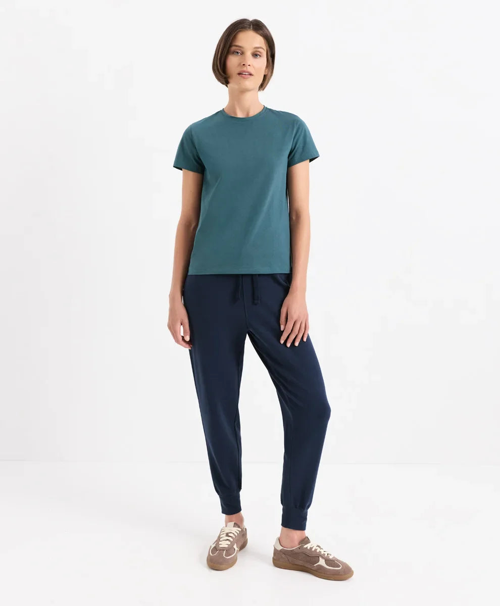 luxe essential crewneck tee