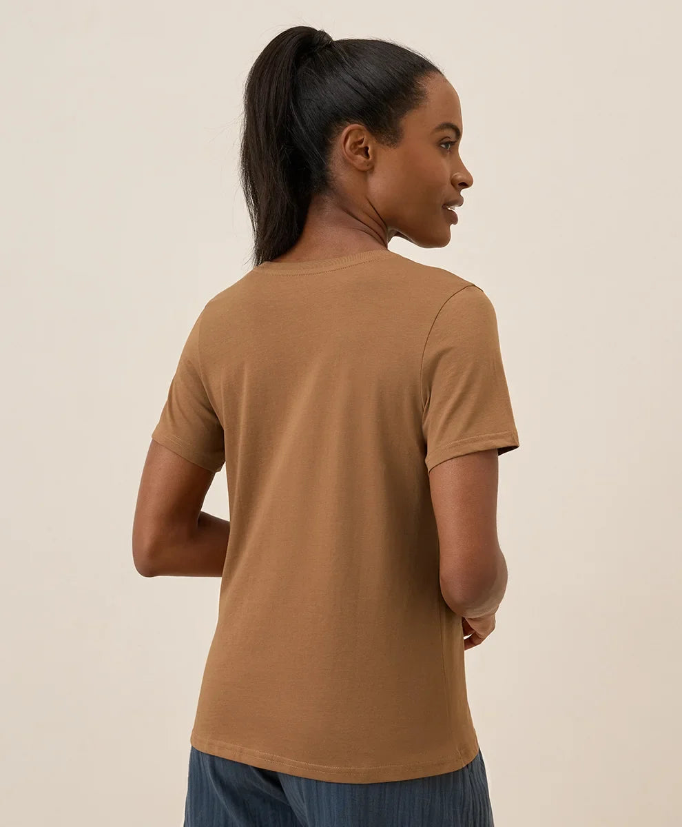 clearance softspun v-neck tee