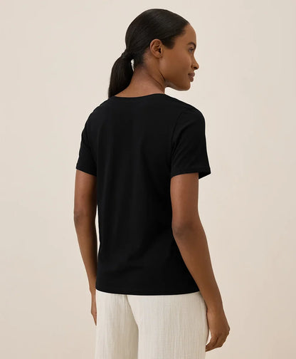 clearance softspun v-neck tee