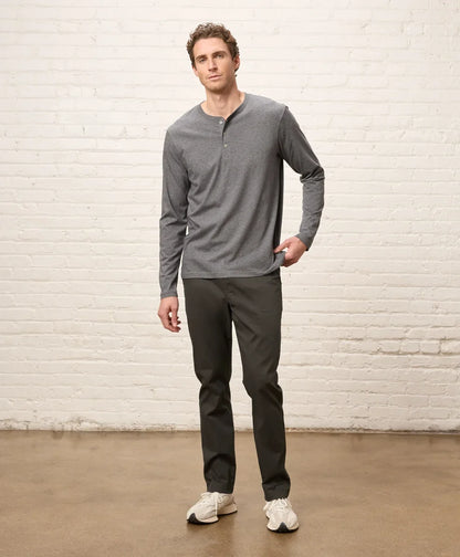 softspun long sleeve henley