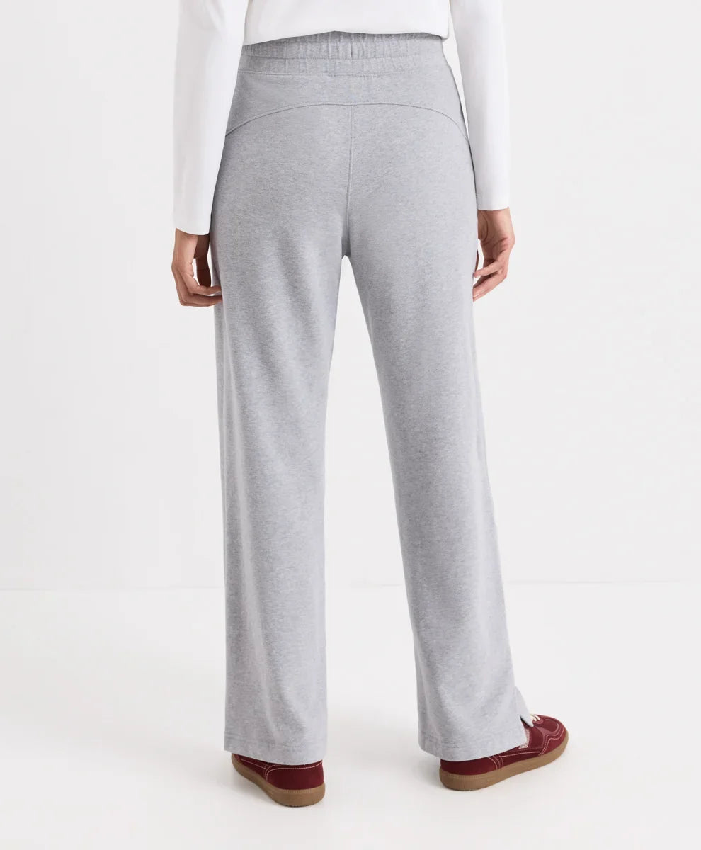 cloudknit wide leg pant