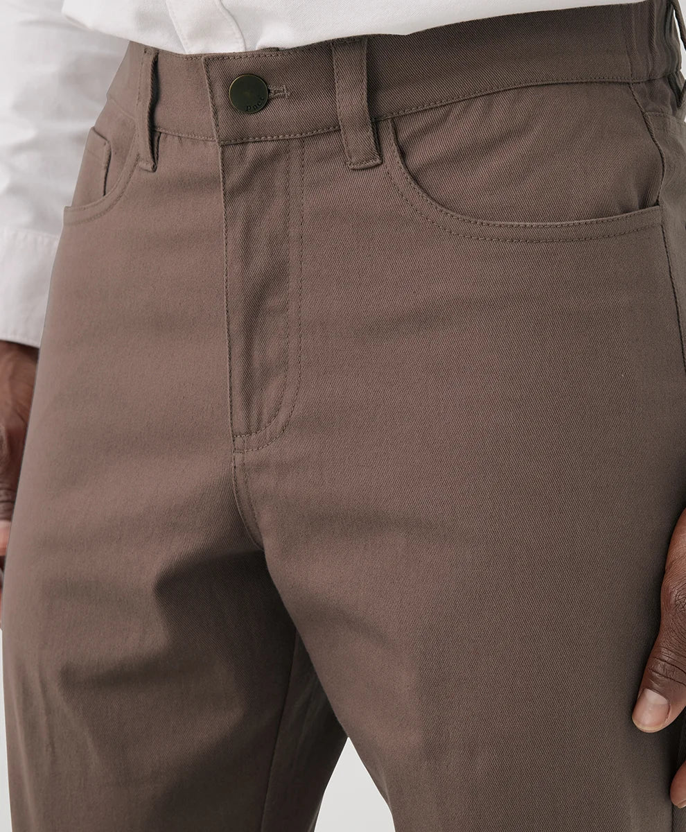 stretch twill 5-pocket pant