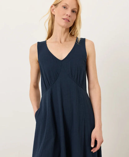 clearance coastal double gauze beach to brunch maxi dress
