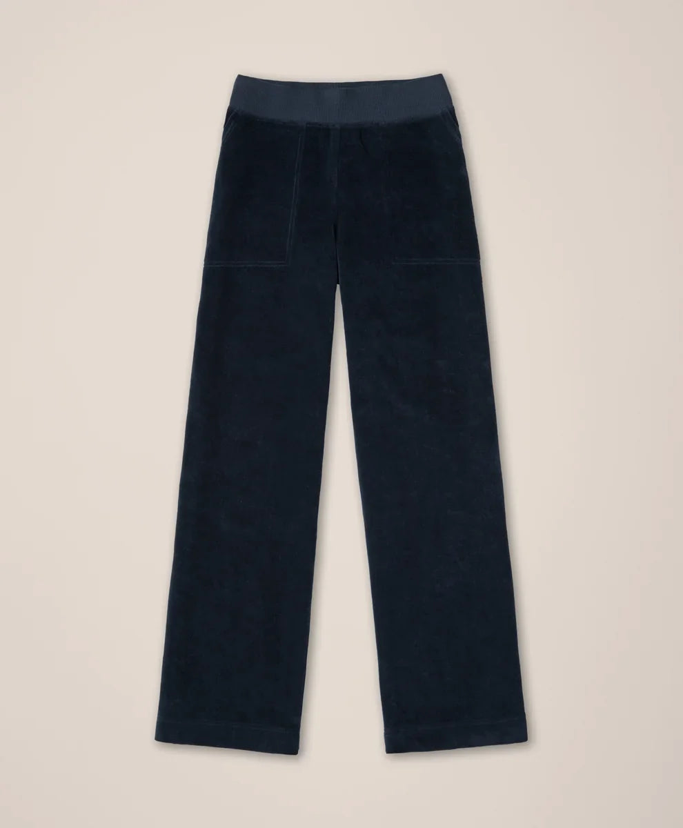 clearance pure velour wide leg pant