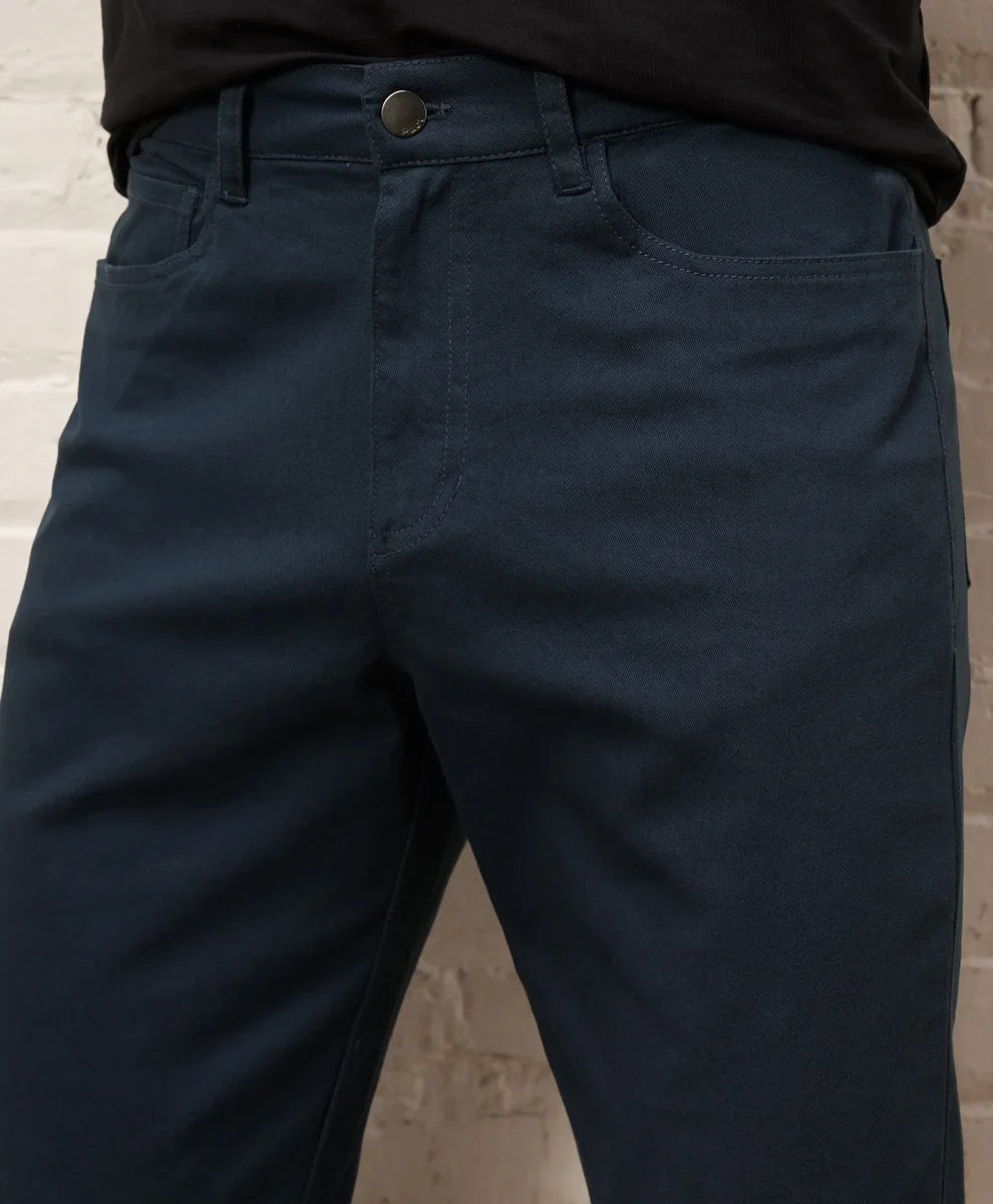 stretch twill 5-pocket pant