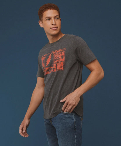 grateful dead x pact graphic tee