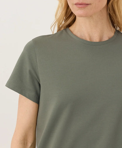 luxe essential crewneck tee