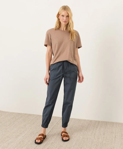 clearance stretch poplin jogger