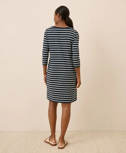 clearance softspun boat neck dress