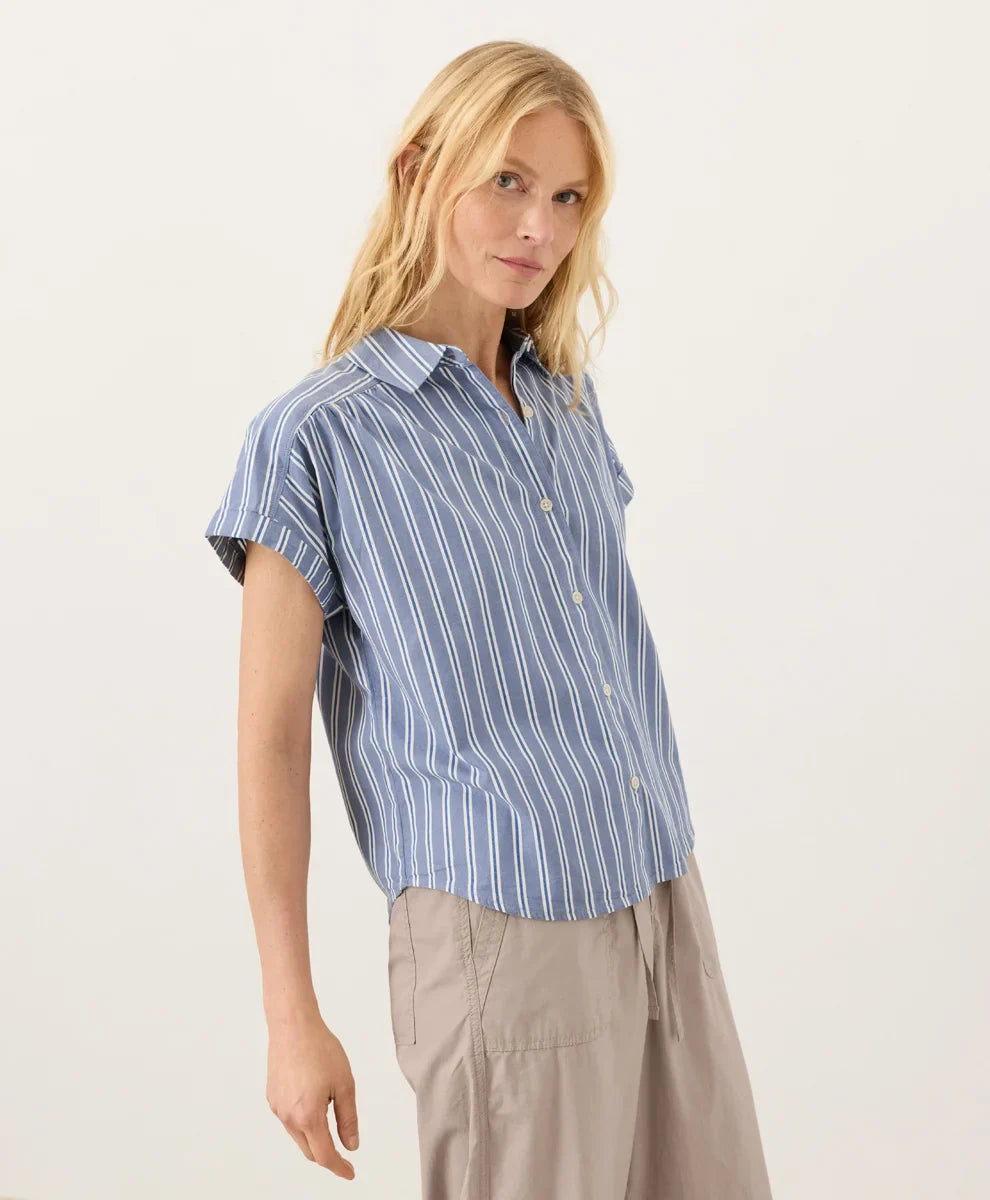 all day poplin easy shirt