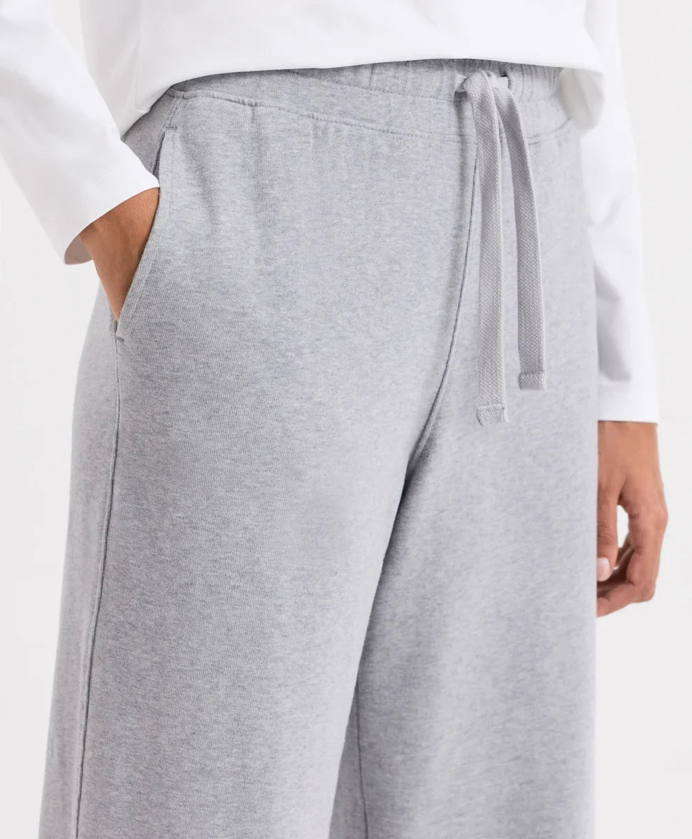 cloudknit wide leg pant