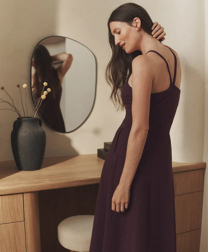 fit & flare midi dress