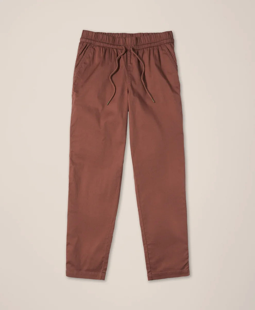 clearance daily twill ultra-high rise tapered pant