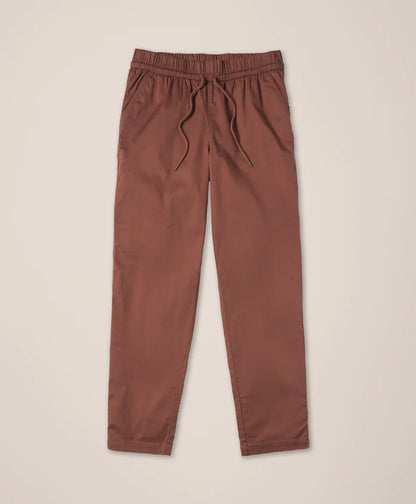 clearance daily twill ultra-high rise tapered pant