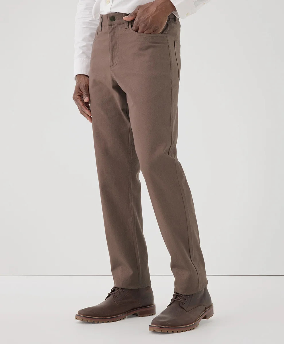 stretch twill 5-pocket pant