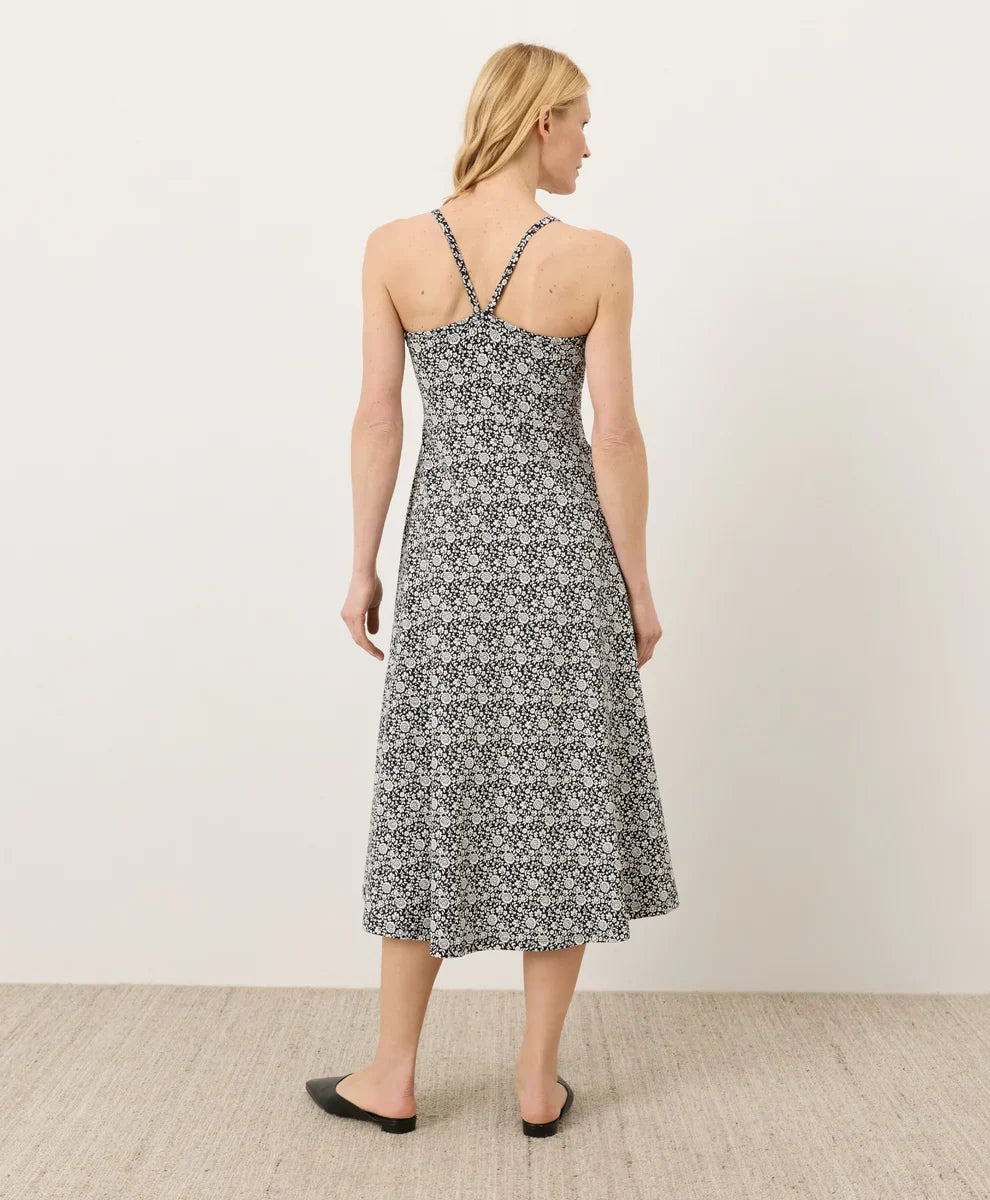fit & flare midi dress