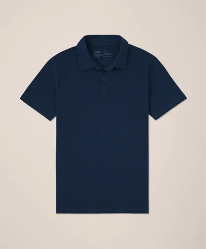 luxe essential slim polo