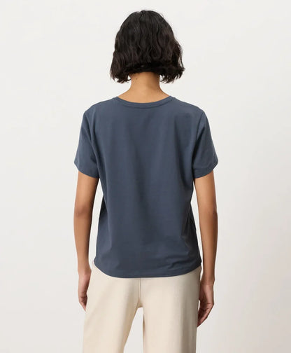 clearance luxe essential crewneck tee