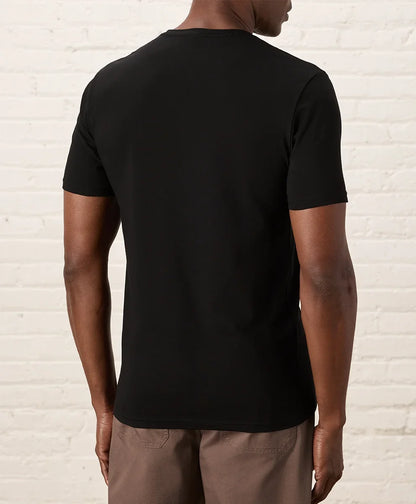 luxe essential slim fit v-neck tee