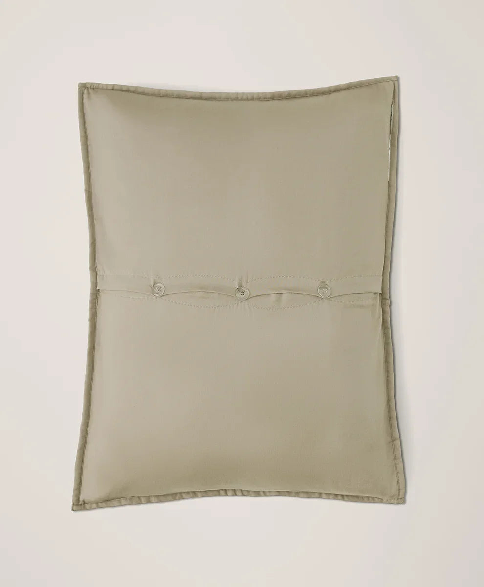 organic quilted sham 2-pack