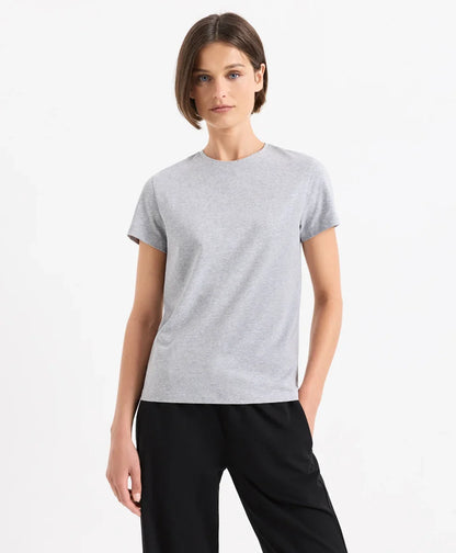luxe essential crewneck tee