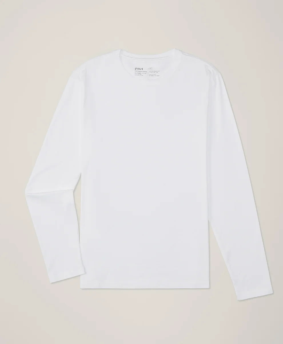 luxe essential slim long sleeve tee