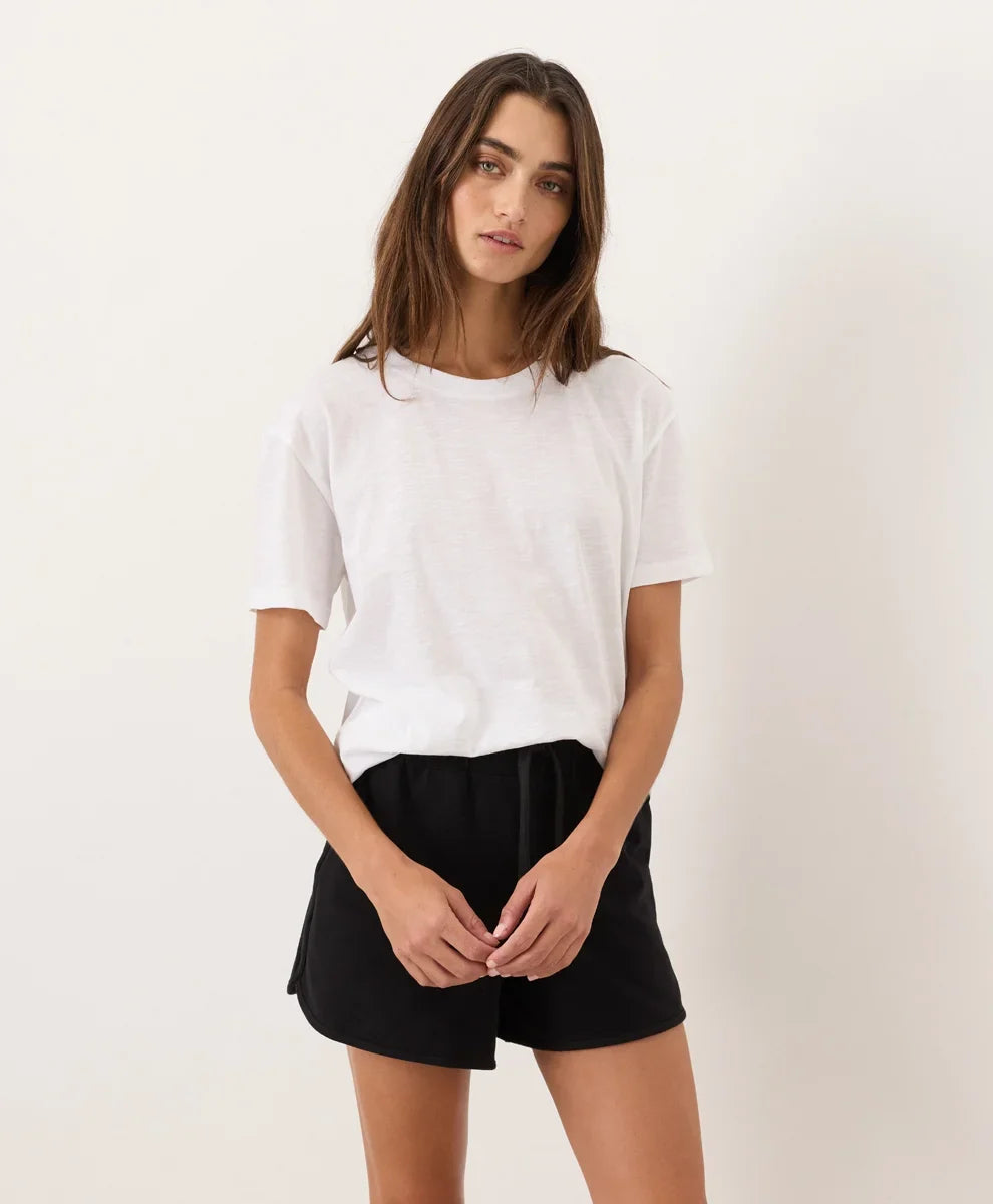 clearance featherweight slub relaxed crewneck tee