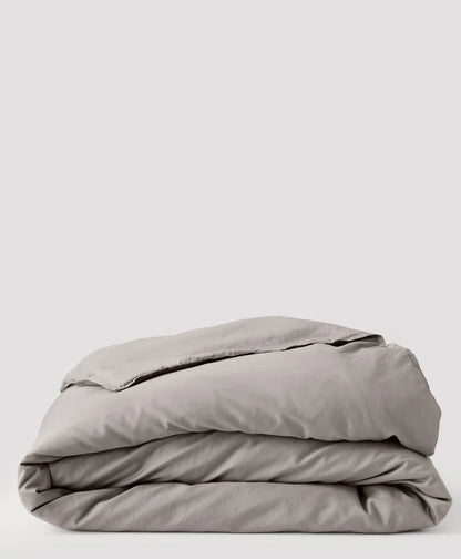 organic room service sateen duvet cover