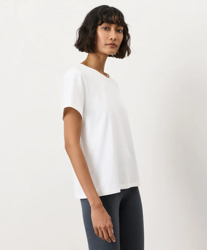 luxe essential crewneck tee