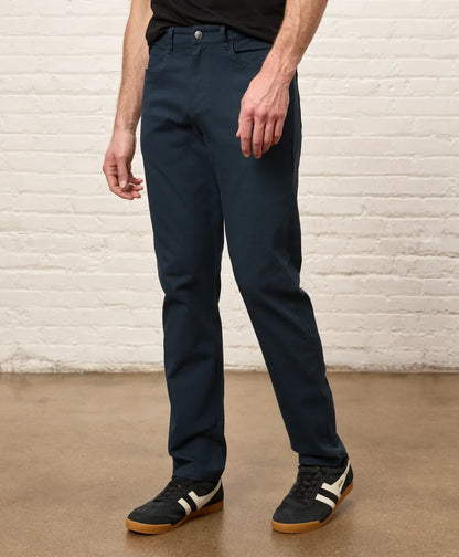 stretch twill 5-pocket pant