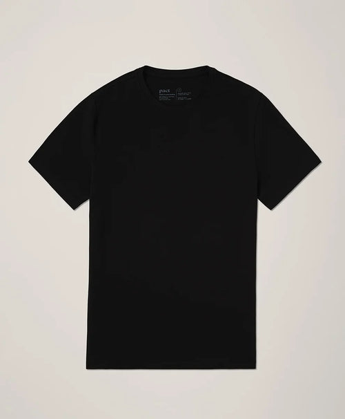 luxe essential slim fit crewneck tee