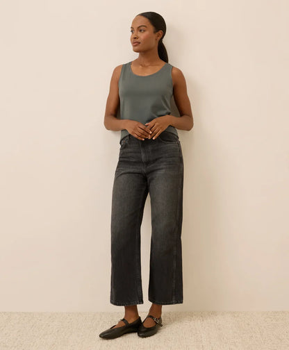 clearance luxe stretch jersey tank