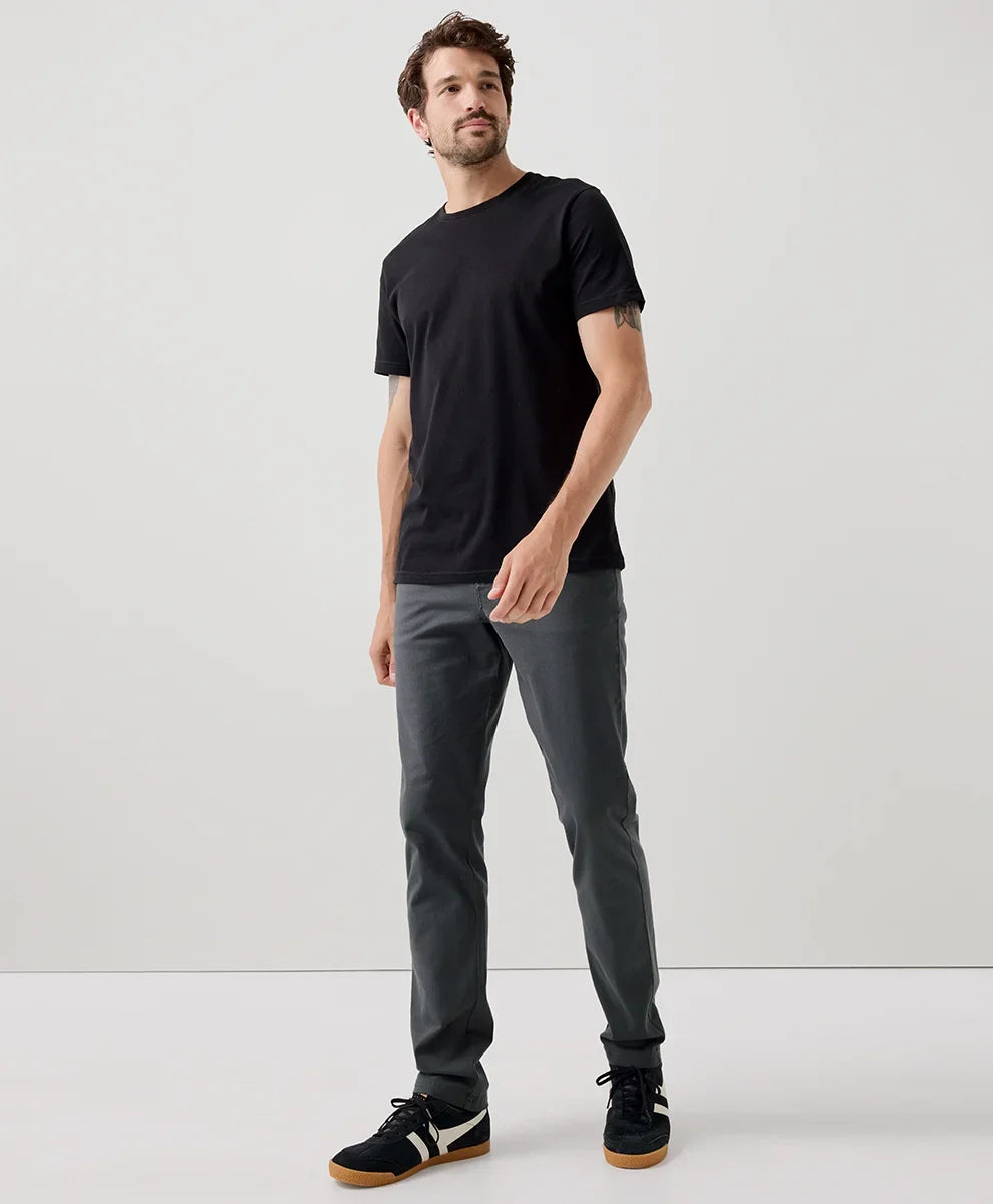 stretch twill 5-pocket pant