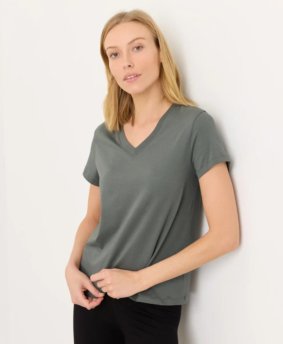 clearance softspun essential v-neck tee