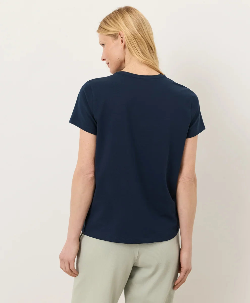 luxe essential crewneck tee