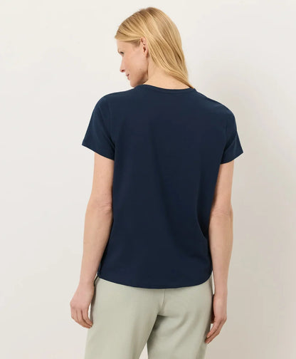 luxe essential crewneck tee