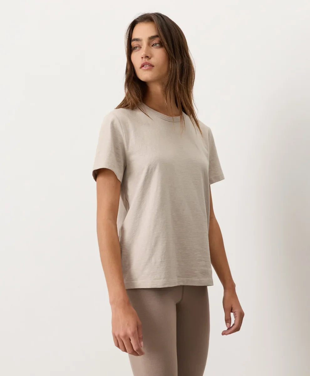 clearance soft-slub essential crewneck tee