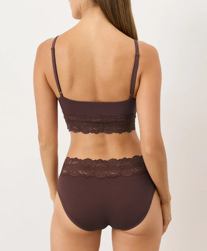 lace modern scoop bralette
