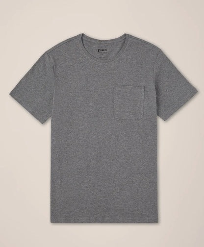 softspun essential pocket crew tee