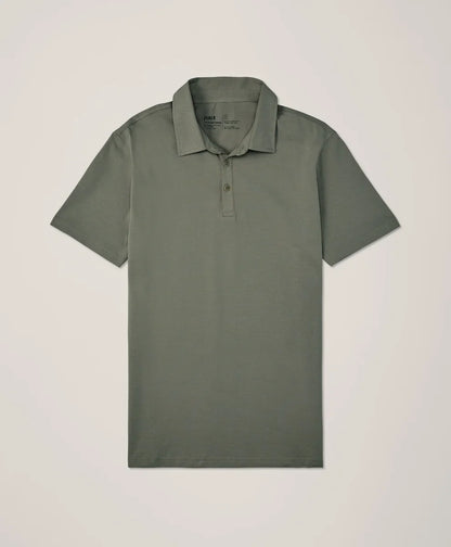 luxe essential slim polo