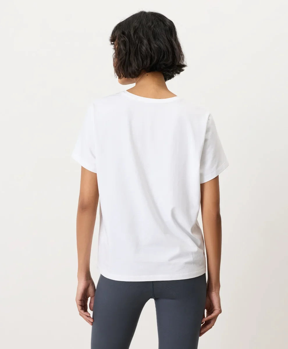 luxe essential crewneck tee