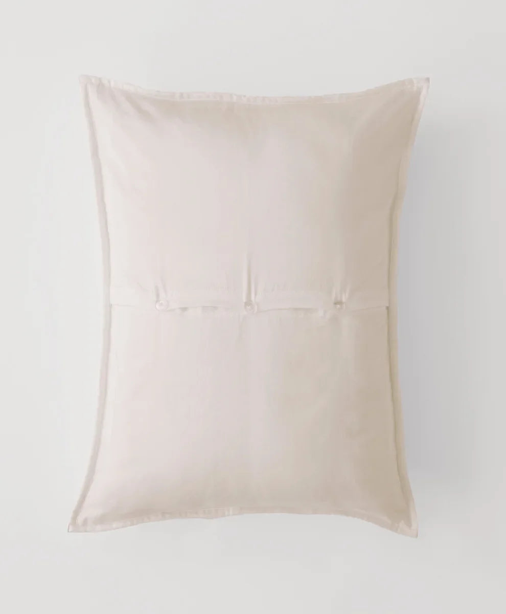 organic quilted sham 2-pack