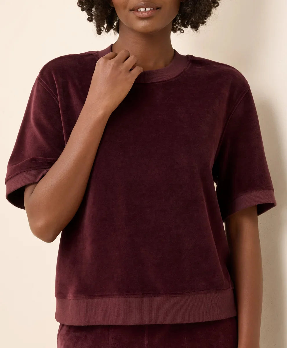 clearance pure velour sweatshirt tee