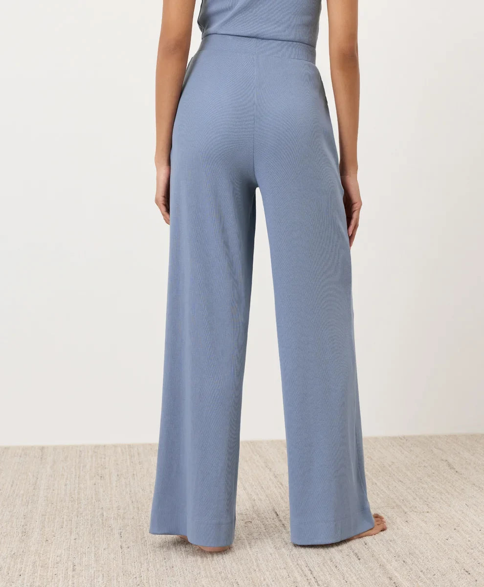clearance dream rib wide leg lounge pant