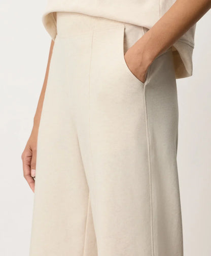 clearance airplane pintuck wide leg pant