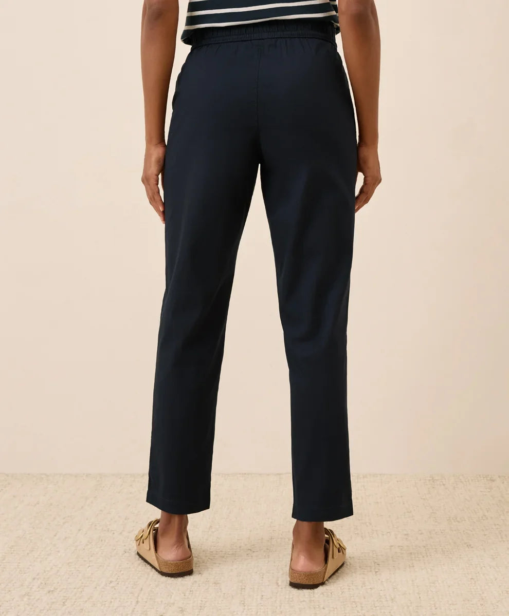 clearance daily twill ultra-high rise tapered pant