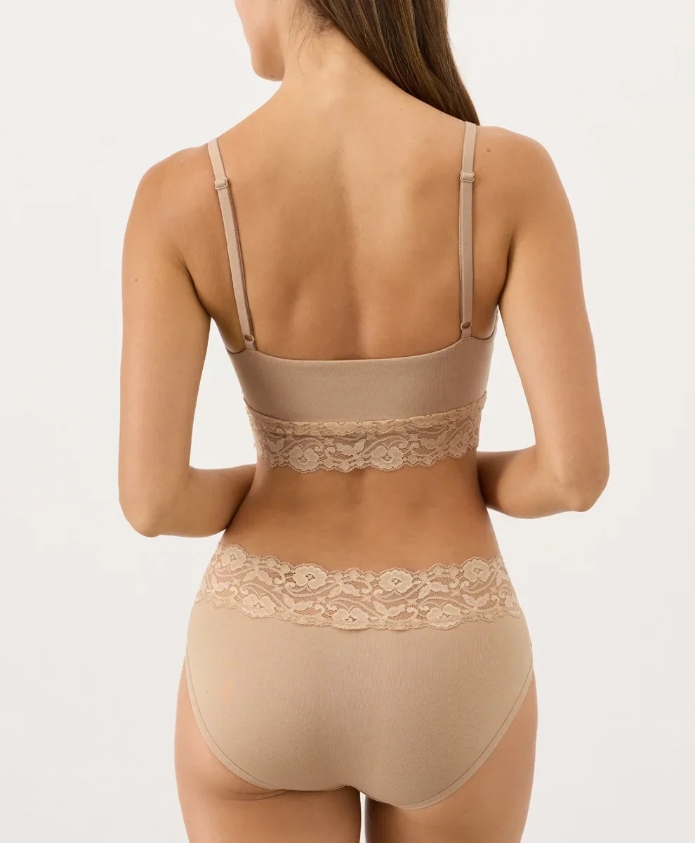 lace modern scoop bralette
